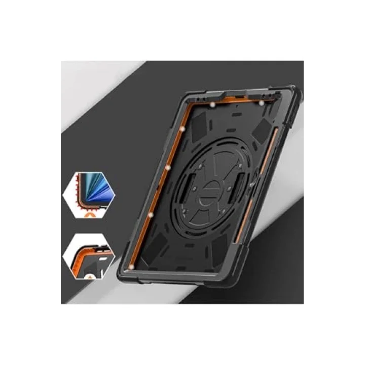 iPad Air 13 2025 M3 Defender Tablet Silikon - Siyah