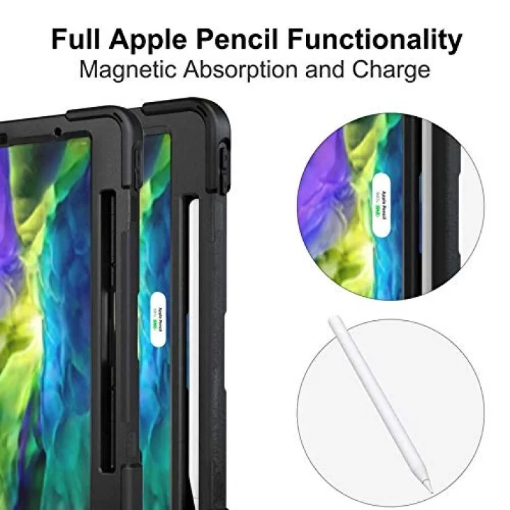 iPad Air 13inç M4/M3/M2 ile uyumlu Kılıf Defender Askılı Zırhlı Tank Case 2026-2024