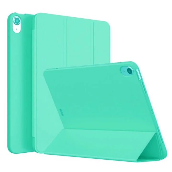 ipad Air 4/5. Nesil 10.9 ile uyumlu Kılıf Arkası Silikon Smart Case (10.Nesil Değildir) Kırmızı