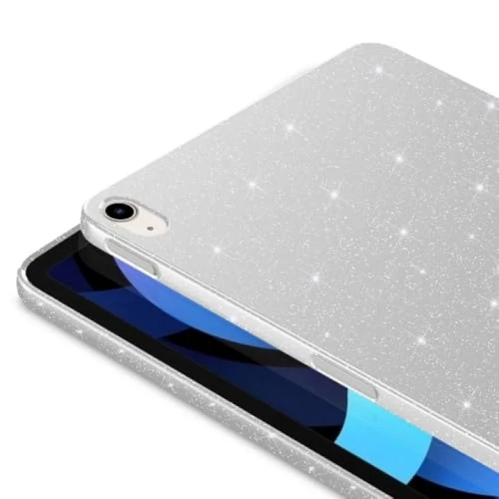 iPad Air 4/5. Nesil 10.9 ile uyumlu Kılıf Işıltılı Parlak Görünüm Koton Case (10.Nesil Değildir)