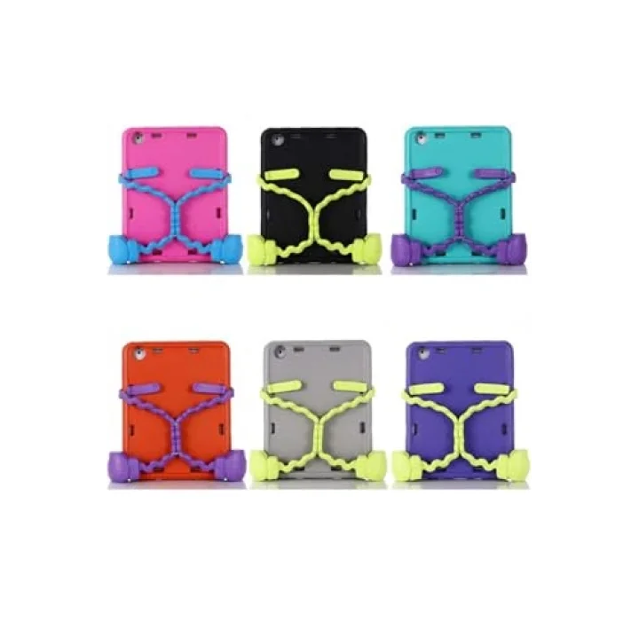 iPad ile Uyumlu 2 3 4 Eva Boxer Tablet Silikon - Kırmızı 2