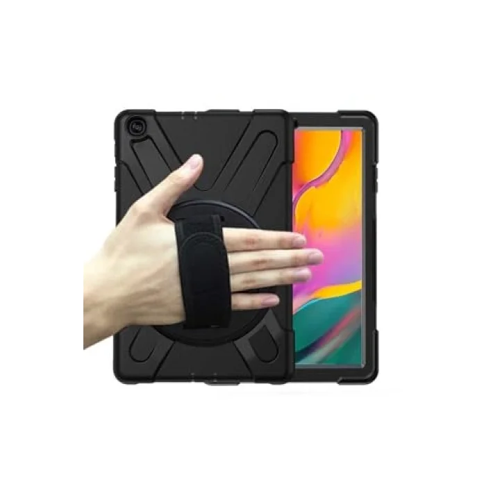 iPad ile Uyumlu 9.7 2017 (5.Nesil) Kılıf Defender Tablet Silikon - Siyah