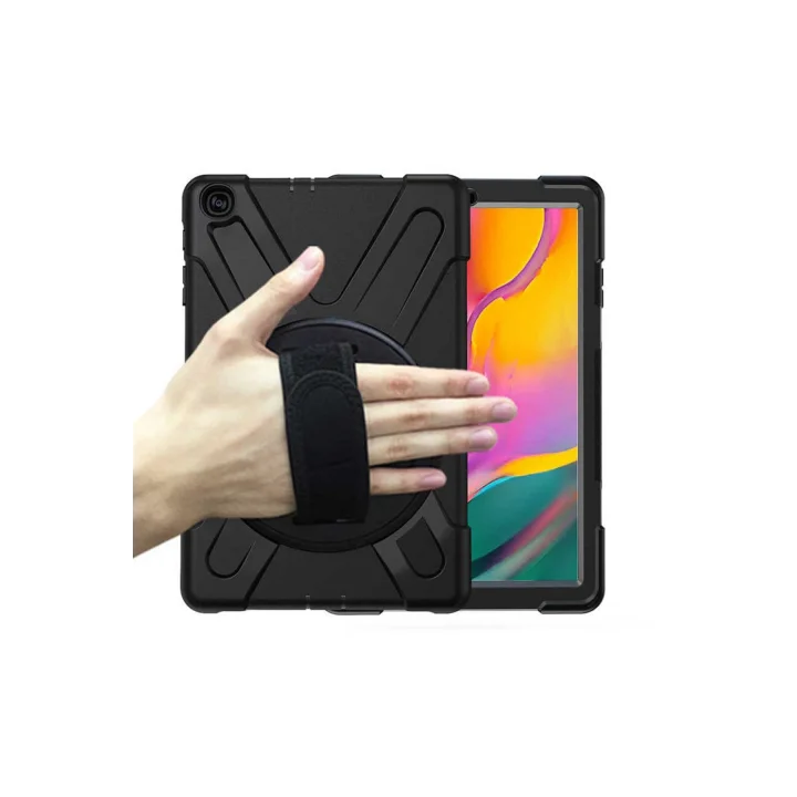 iPad ile Uyumlu 9.7 2017 (5.Nesil) Kılıf Defender Tablet Silikon - Siyah