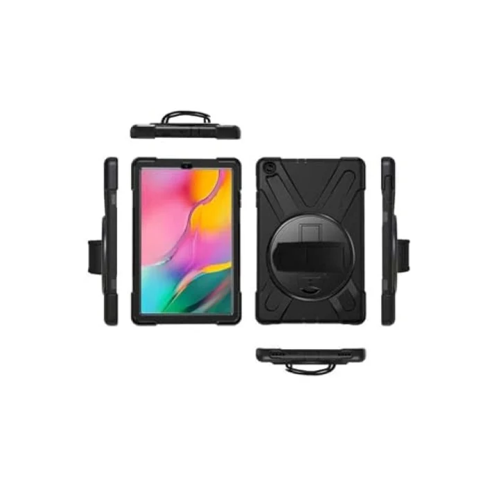 iPad Mini ile Uyumlu 4 Defender Tablet Silikon - Siyah
