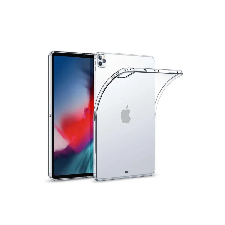 iPad Pro 11 2020 (2.Nesil) - ile Uyumlu ile Uyumlu SBT Tablet Süper Silikon Kapak-Renksiz 2