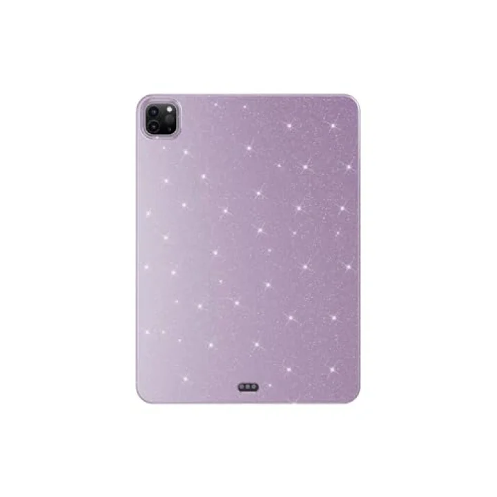 iPad Pro 11 2020 (2.Nesil) Simli Parlak Görünümlü ile Uyumlu Tablet Koton Kılıf-Gümüş 4