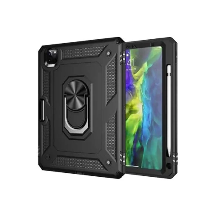 iPad Pro 11 2021 (3.Nesil) - ile Uyumlu ile Uyumlu MSRA Tablet Vega Kapak-Siyah