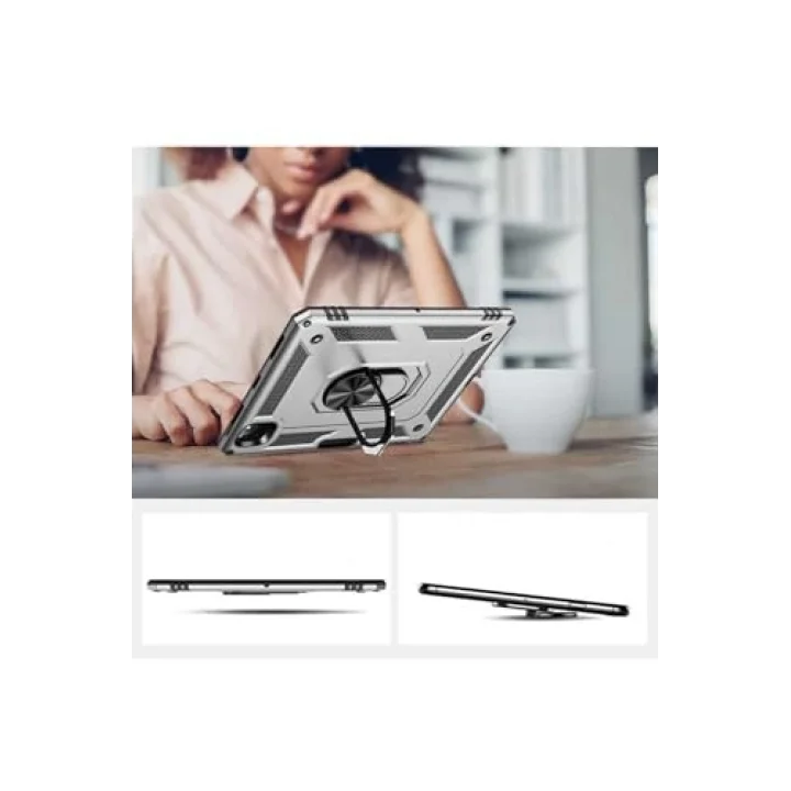 iPad Pro 11 2022 M2. Nesil ile Uyumlu ile Uyumlu Tablet Vega Kapak-Mavi - Beyaz 1
