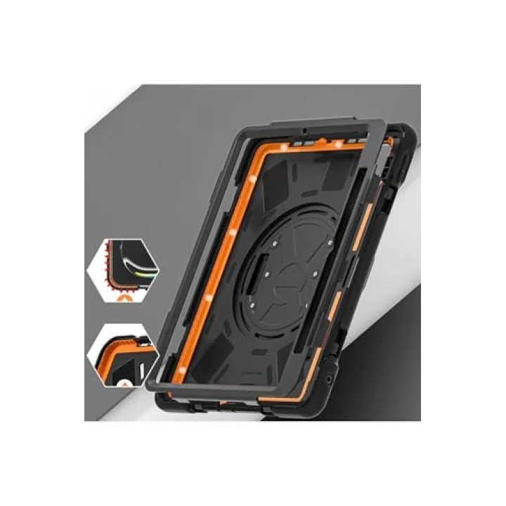 iPad Pro 11 2024 ile Uyumlu Defender Tablet Silikon - Siyah