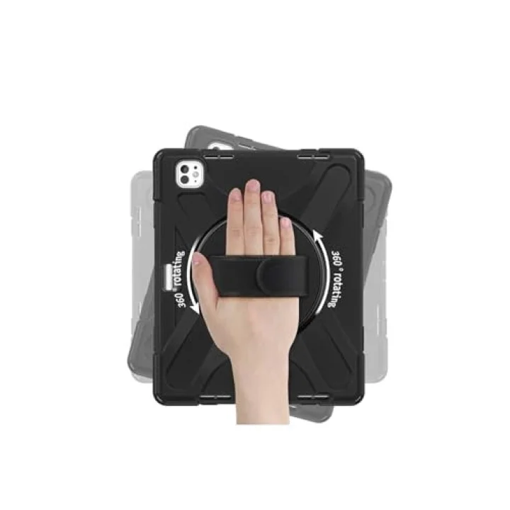 iPad Pro 13 2024 Defender Tablet Silikon - Siyah