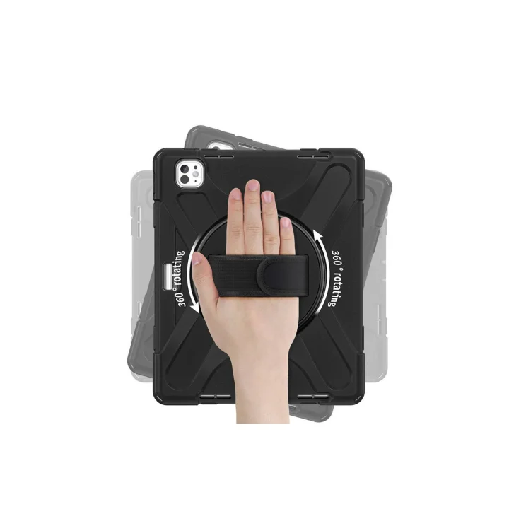iPad Pro 13 2024 Defender Tablet Silikon - Siyah