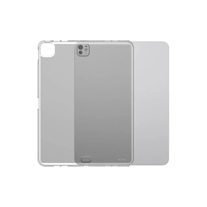 iPad Pro 13 2024 Kılıf Tablet Süper Silikon Kapak - Şeffaf
