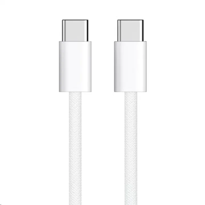 iPhone 15/16 ve Android İçin Type C-C, 60Watt PD, ÖRGÜLÜ, Hızlı Şarj Kablosu (100 CM)