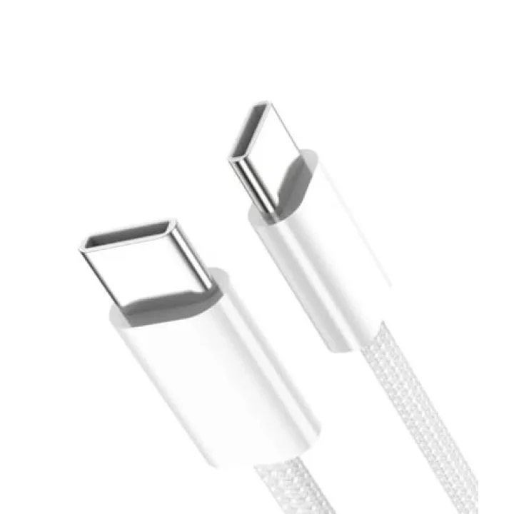 iPhone 15/16 ve Android İçin Type C-C, 60Watt PD, ÖRGÜLÜ, Hızlı Şarj Kablosu (100 CM)