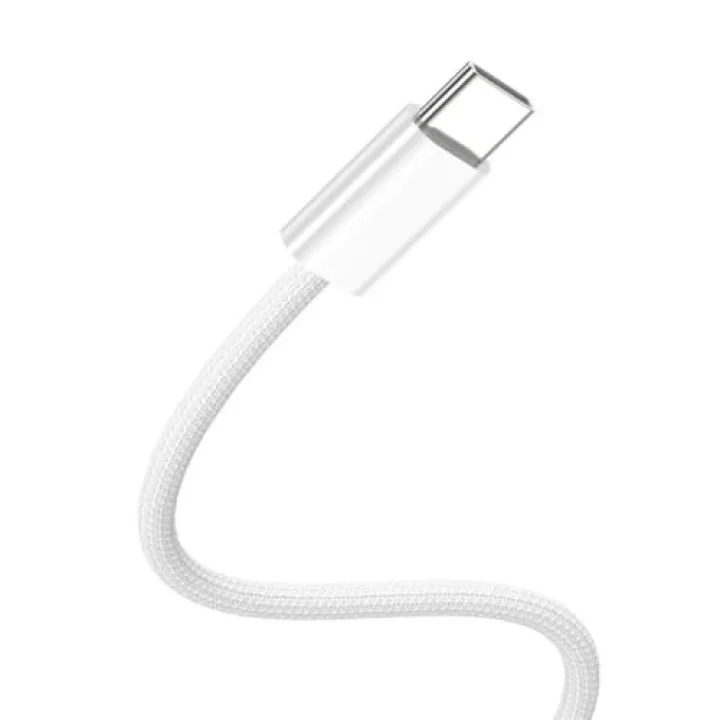 iPhone 15/16 ve Android İçin Type C-C, 60Watt PD, ÖRGÜLÜ, Hızlı Şarj Kablosu (100 CM)