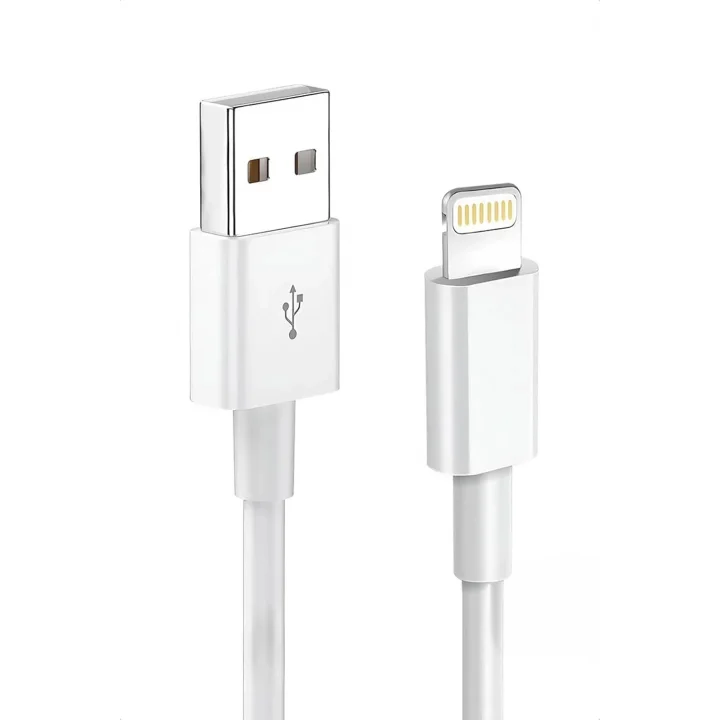 iPhone Serisi Tüm Modellere Uyumlu USB-A to Lightning Type-A Şarj Kablosu