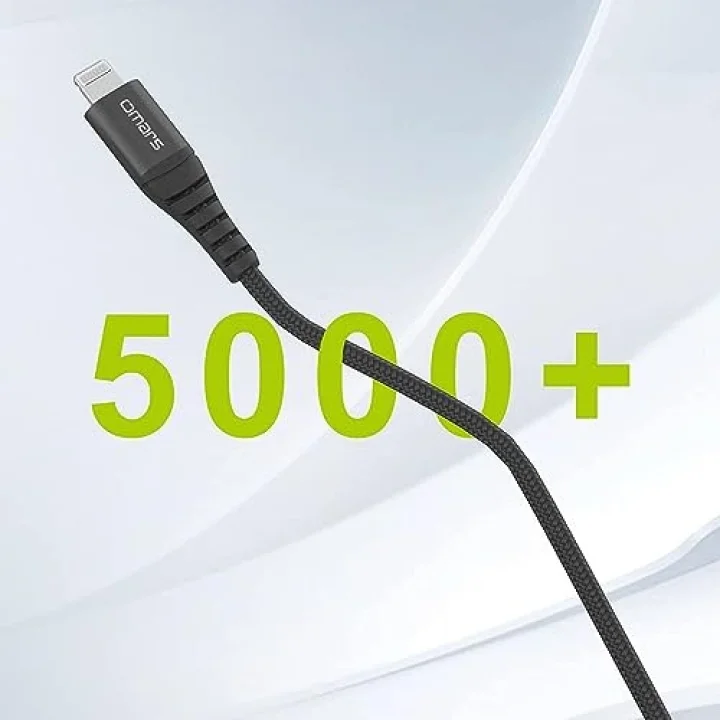 iPhone Type-C to Lightning Örgülü Hızlı Şarj ve Data Kablosu - Hızlı Şarj, MFi Sertifikalı Uyumluluk, Dayanıklı Yapı
