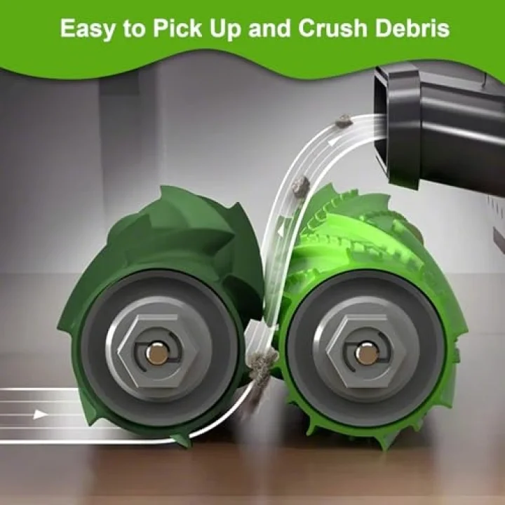 iRobot Roomba i7 i7+ i3 i3 + i4 i4+ i6 i6+ i8 i8+ E5 E6 E7 için 3 set fırça yedek parça