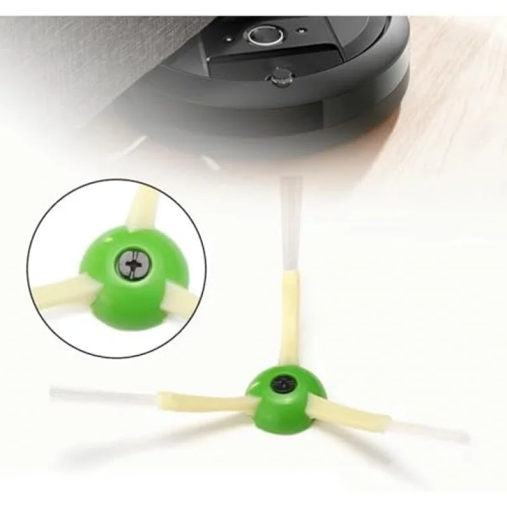iRobot Roomba i7 i7 +/i7 + E5 E6 E7 Yan Fırça Yedek Parça Set,Roomba i7 i7 +/i7 + E5 E6 E7 Serisi ile Uyumlu Yan Fırça 3 Adet