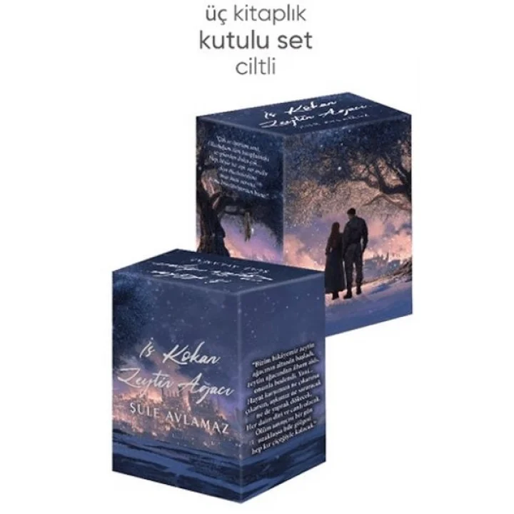 İs Kokan Zeytin Ağacı Kutulu Set - Ciltli