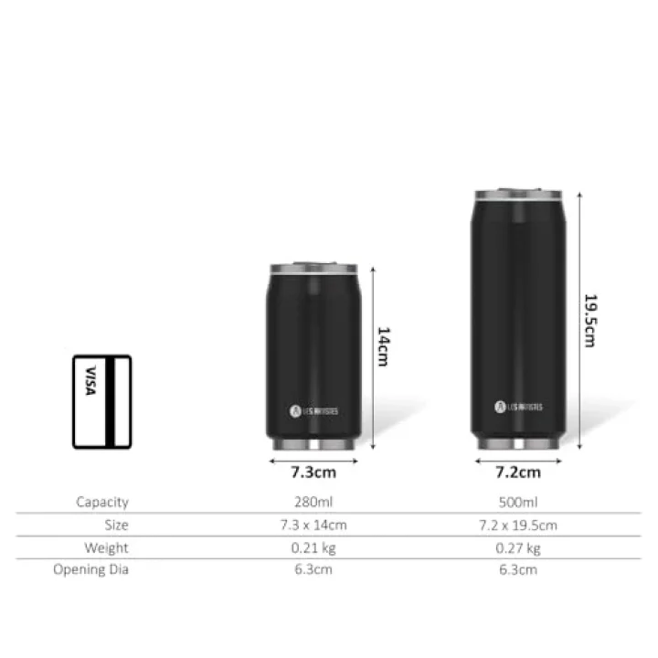 Isı Yalıtımlı Kutu Çelik Termos Matara 280ML Chupa Kiss