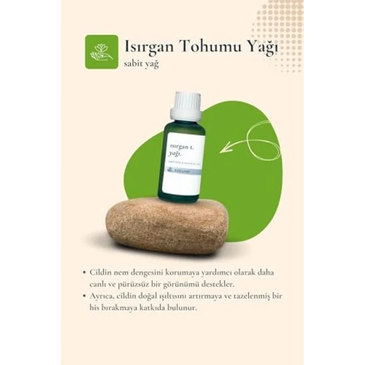 Isırgan Tohumu Yağı 30 ml - Soğuk Sıkım