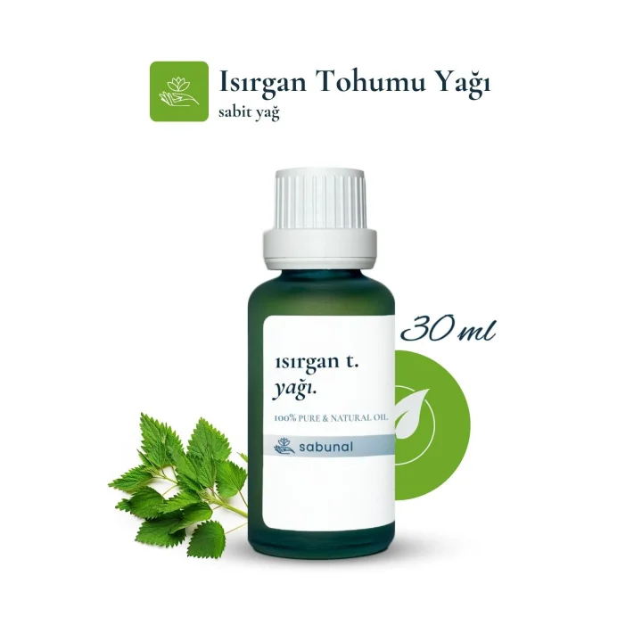 Isırgan Tohumu Yağı 30 ml - Soğuk Sıkım