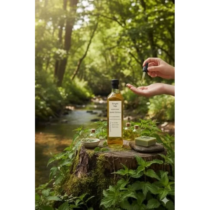 Isırgan Yağı 1000 ML - Bitkisel Yağ, BTY-ADY42707