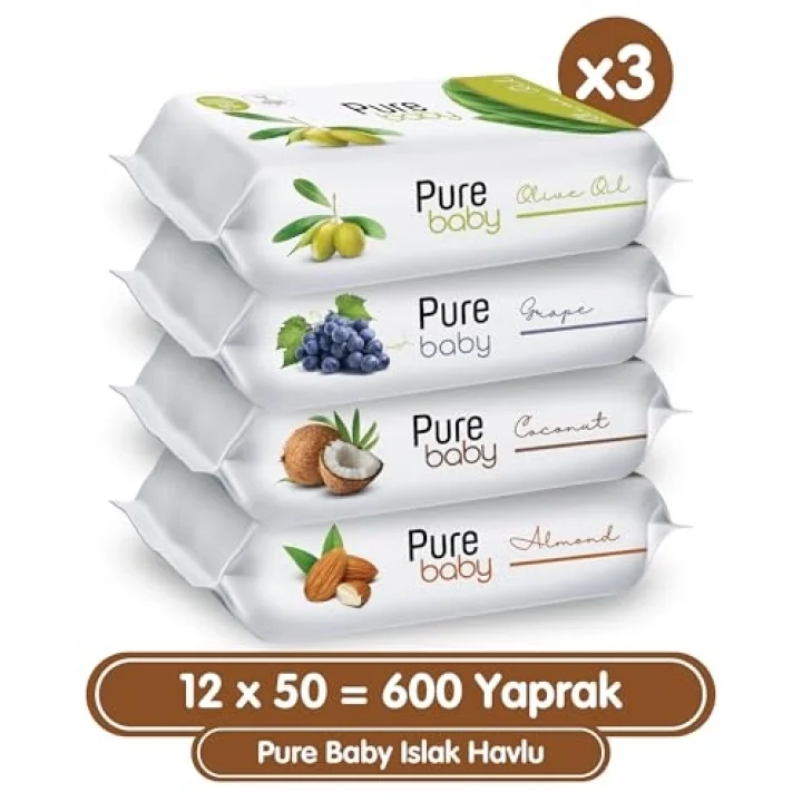 Islak Havlu 12x50 (600 Yaprak)