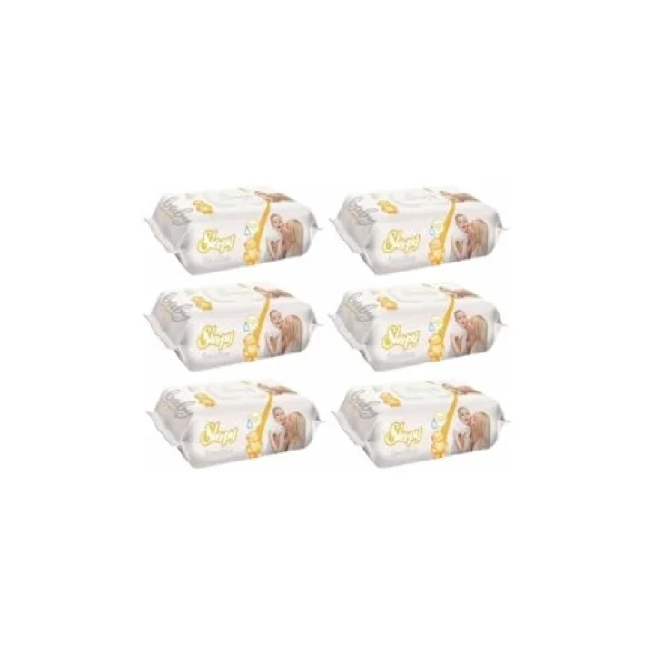 Islak Havlu 90 Yaprak 6lı Set