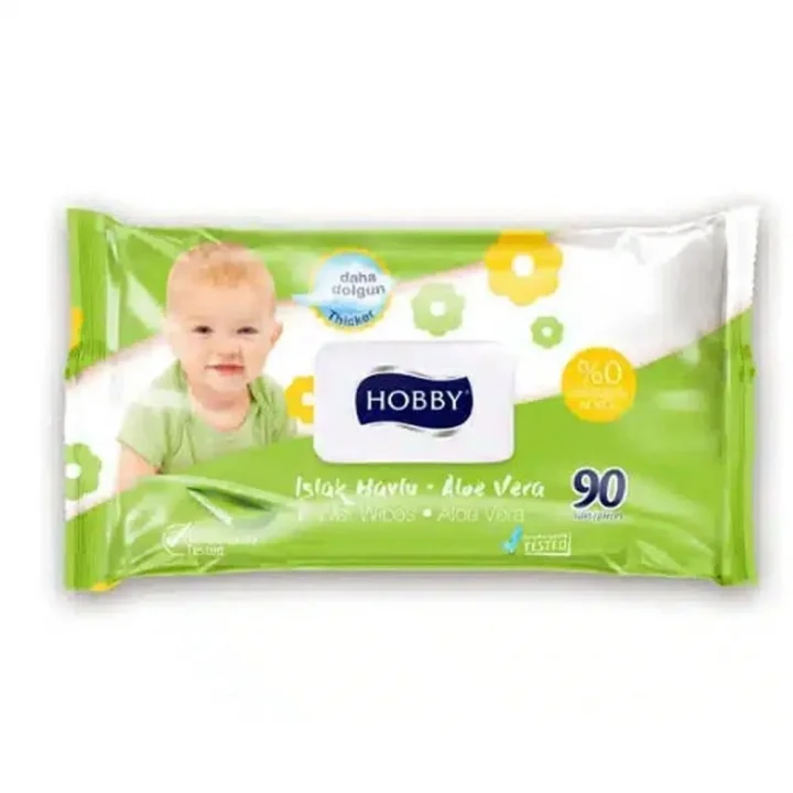 Islak Havlu Aloe Vera Kapaklı 90lı