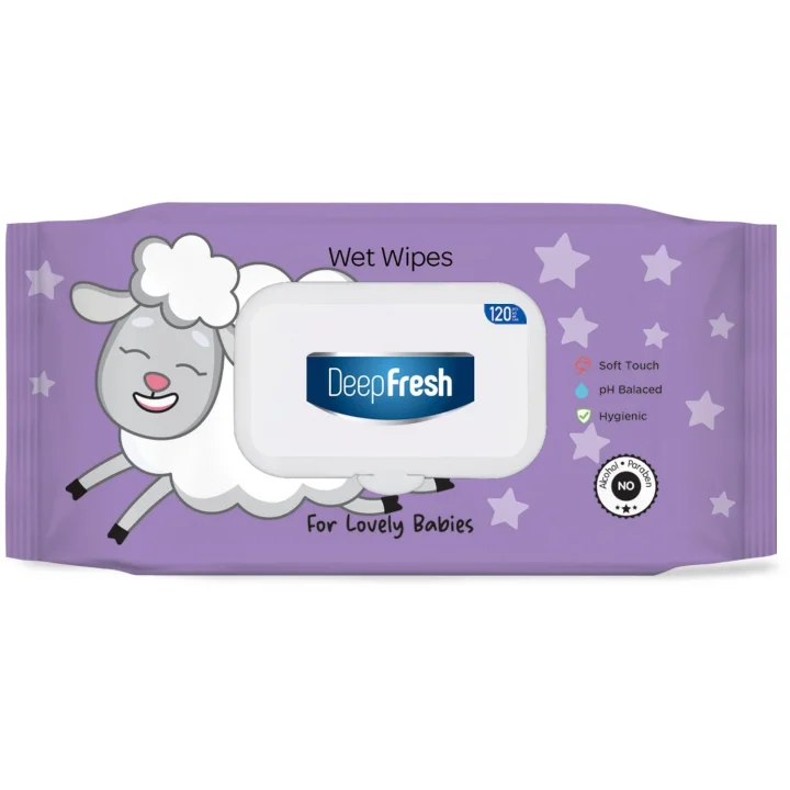 Islak Mendil Lovely Babies Kuzu 120 Yaprak