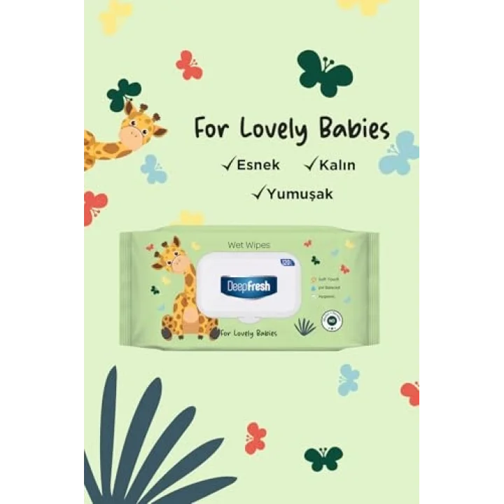 Islak Mendil Lovely Babies Zürafa 120 Yaprak