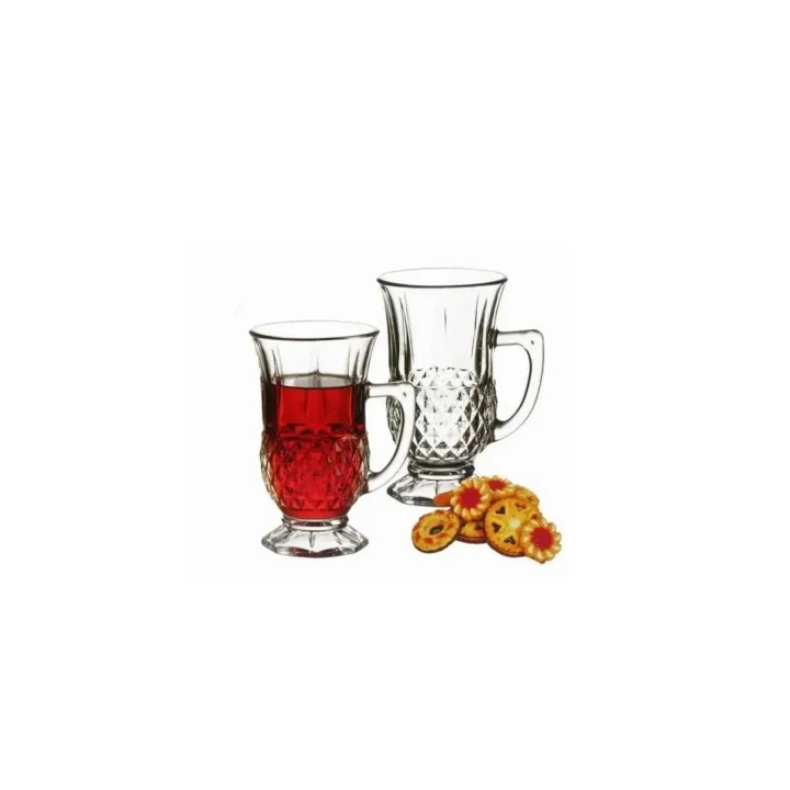 Istanbul Ayaklı Çay Bardak - Çay Bardağı 12li