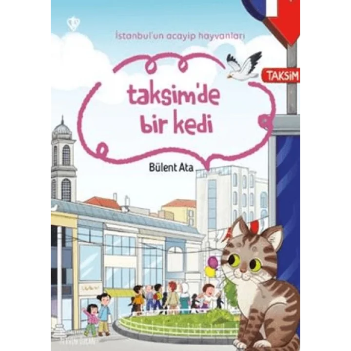 İstanbulun Acayip Hayvanları Taksimde Bir Kedi