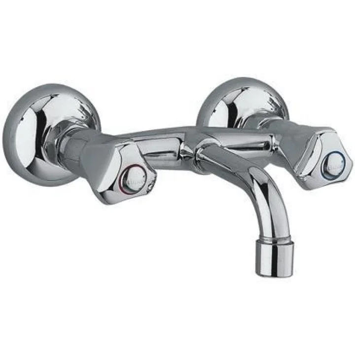 Mey İthalat® İtimat Alfa 207 Sabit Lavabo Bataryası Duvardan