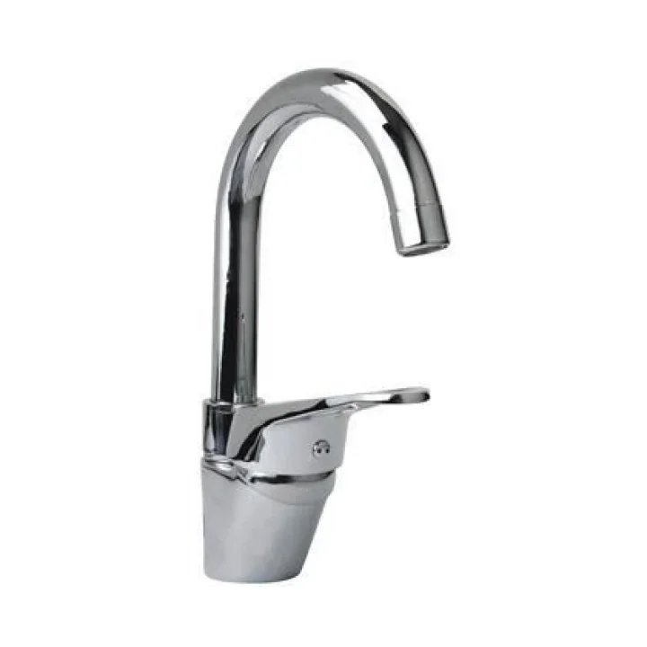 Mey İthalat® İtimat Zeta Mix 377K Kuğu Lavabo Bataryası