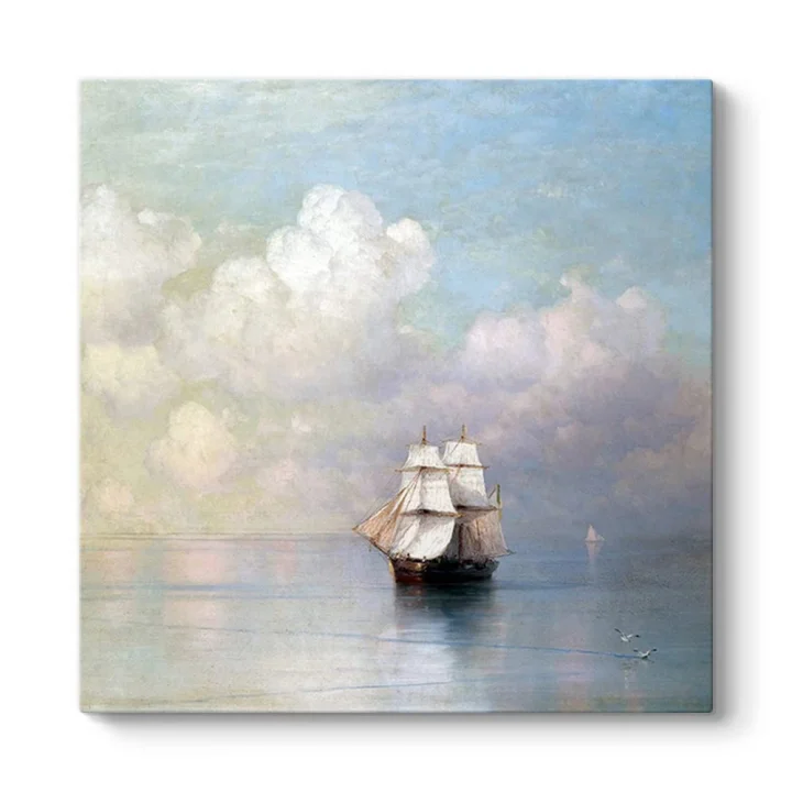 Ivan Ayvazovski - Calm Seas Tablosu 30 x 30
