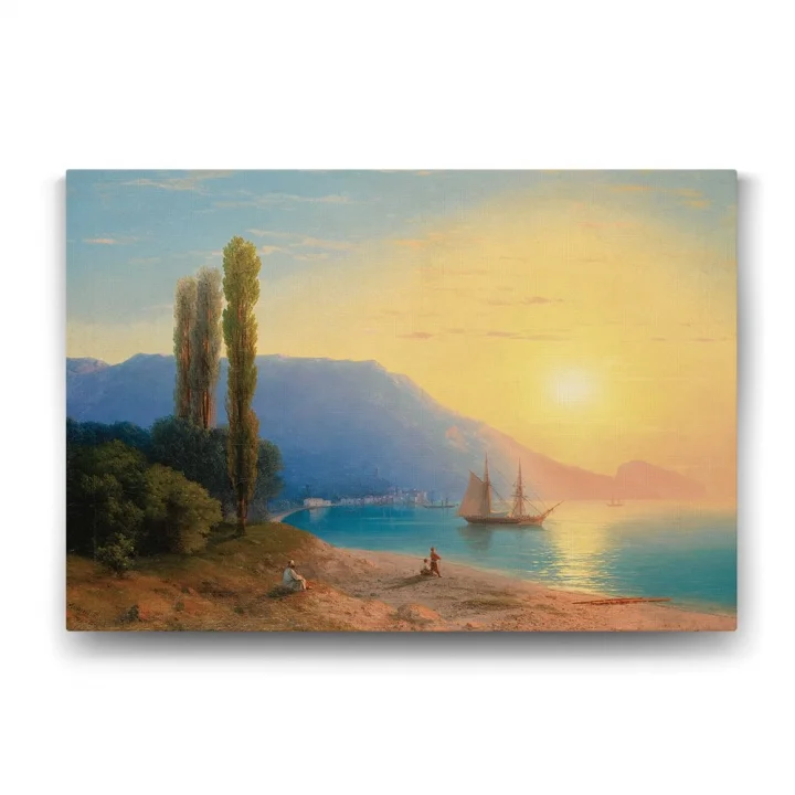 İvan Ayvazovski - Deniz Tablosu - 75x50cm