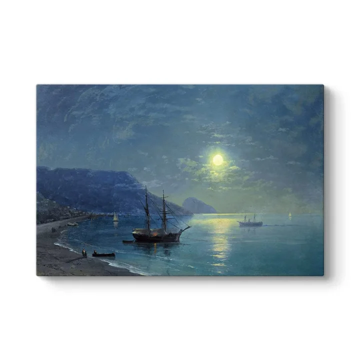 Ivan Ayvazovski - Evening in Crimea Tablosu 140 x 100