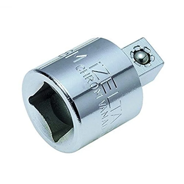 İzeltaş 1513060003 M Lokma Adaptörü, Krom, 1/2, 3/4