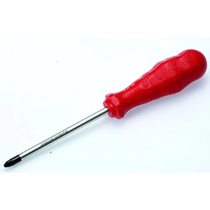 Izeltaş 4320184580 Rod Seri Yıldız Uçlu Tornavida, Kırmızı, 4.5 X 80 Mm