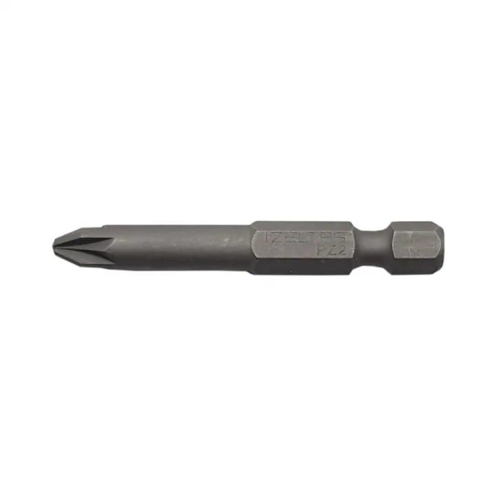 İzeltaş 4825210012 Pozidriv Yıldız Uçlu Bits, Gri, 50Mm