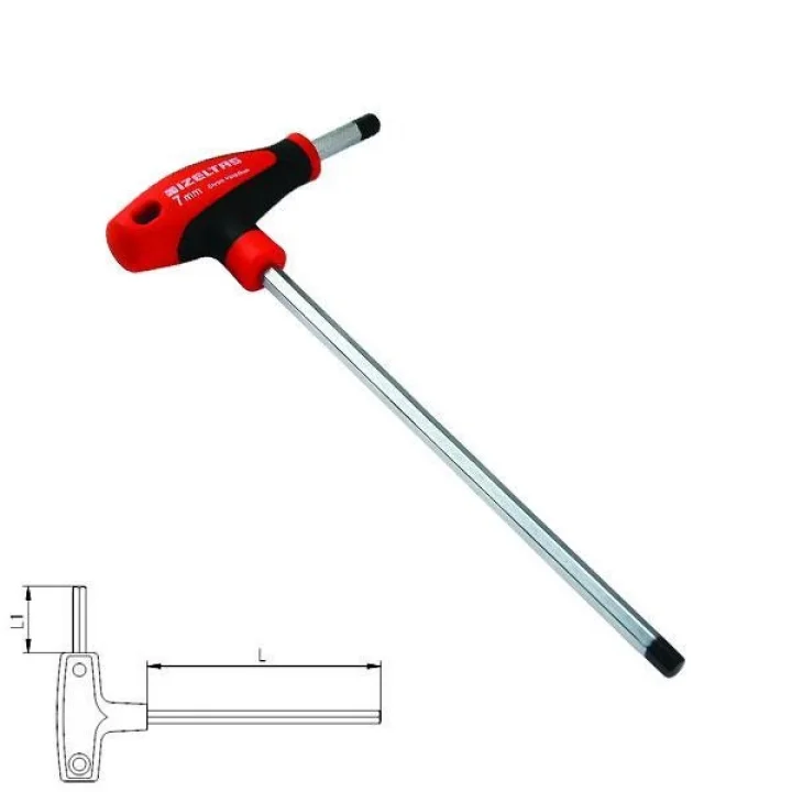 Mey İthalat® İzeltaş 4920 T Tipi Allen Anahtar 3 mm