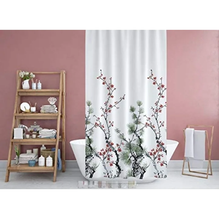 Jackline Banyo Duş Perdesi 7766 Tek Kanat 1x120X200