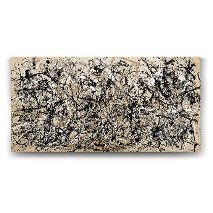Jackson Pollock - Autumn Rhythm Tablosu - 120x60cm