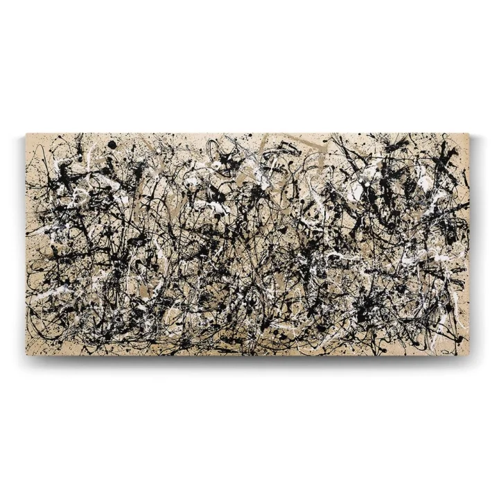 Jackson Pollock - Autumn Rhythm Tablosu - 120x60cm