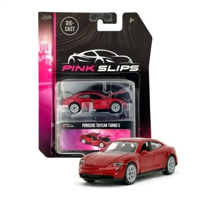 Jada 1:64 Pink Slips Arabalar Porsche Taycan Turbo S
