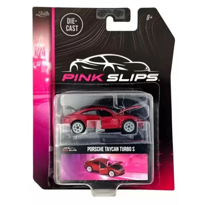 Jada 1:64 Pink Slips Arabalar Porsche Taycan Turbo S