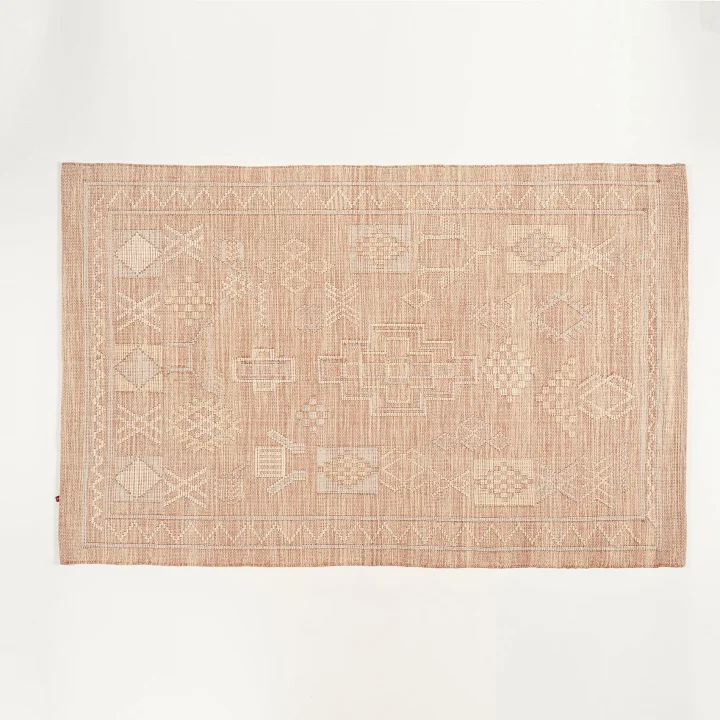 Jaıpur Pembe Pamuk Kilim 80x150 Cm
